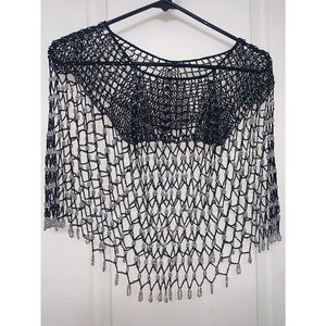 Beaded handwoven Cover-up